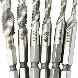Combination Tap Bits M3-M10 Hss Silver Drill Bit Guage-image-14