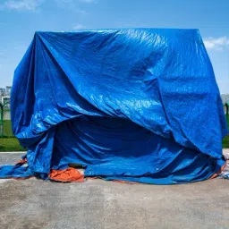 100% Waterproof Tarpaulin Pure Verjin 200 GSM Size 12FT X 18FT (3 X 5.50 MTR) Tent - For 12-image-27