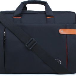 Men & Women Black Messenger Bag - Extra Spacious-image-59