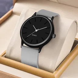 blue pearl Analog Watch - For Men New Combo Of Square Dial and Silicone Strap image 2