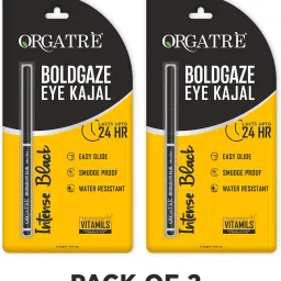 Kajal Waterproof Black, 24 Hr Long Stay, Smudge Proof, Boldgaze Eye Kajal Pencil-image-2