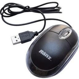 Ranz RZ 001 Ultra Design Optical Technology Mousey Wired Ambidextrous Optical Mouse image 4