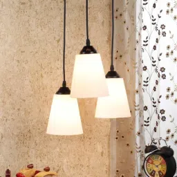 decorativeray Alessa White PVC Cluster Hanging Light-picture-8