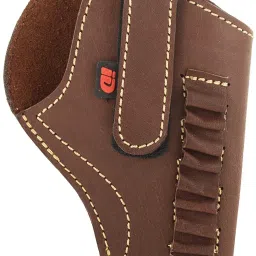 32 Bore Revolver Cover (brown) Racquet Carry Case/Cover Free Size-picture-9