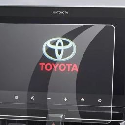 Guardpad Edge To Edge Tempered Glass for Company Fitted Android Player of Toyota Innova Hycross GX 7 STR (8 inch) 2022-Running Infotainment / Music System image 3