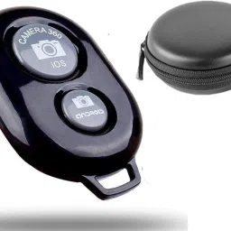 Huntindia Universal Photos&Videos Selfie Wireless Remote Controller Shutter Button+Pouch Camera Remote Control-35