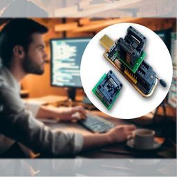 iduino Dip SOP8 SOIC8 SO8 SOP8 to DIP8 Programming Adapter IC Socket Converter Module Programmer Adapter image 4