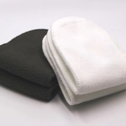 chhota packet 4 LAYER BAMBOO CHARCOAL CLOTH DIAPER INSERTS, LINERS, REUSABLE WASHABLE PADS PACK OF 4 image 2