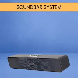 GUGGU Bluetooth (PORTABLE HOME TV SOUNDBAR) Dynamic Thunder Sound, 2400mAh BatteryM169 20 W Bluetooth Soundbar-image-99