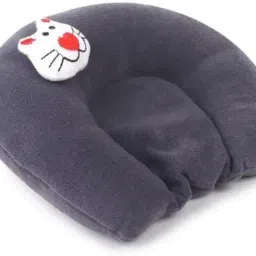 FENZI BABYSEED PILLOW,for Newborn Baby-Round Head Shaping BabyPillow,0-12 Months Mustard Seeds, Polyester Fibre Solid Baby Pillow Pack of 1-33