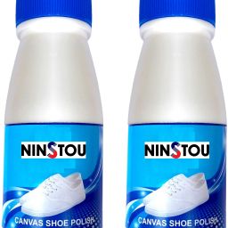 NINSTOU Canvas Shoe Polish White (120gm) Set of 2 Pcs Canvas Shoe Liquid Polish, PT Shoe Canvas Shoe Liquid Polish-image-28