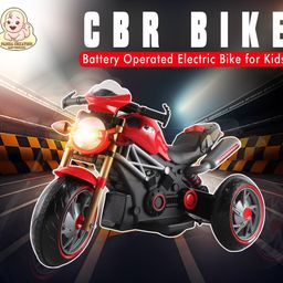 panda creation CBR Foot Accelerator Battery Operated Rechargeable Bike For Kids 3-8 Years-picture-0