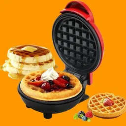 juggaris Easy-Clean Waffle Maker – Mini Non-Stick Waffle Maker-picture-6