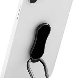 befunky Foldable Phone Ring 360 Degree Rotation Adjustable Portable Metal Finger Kickstand Ultra-Thin Multi-Angle Grip Holder for Magnetic Car Mount Smartphone and Tablets (Black) Mobile Holder-7