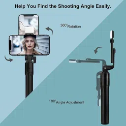 Techobucks Bluetooth Selfie Stick image 3