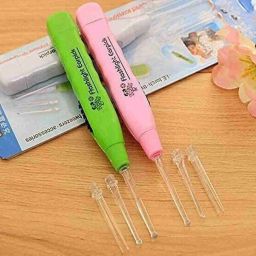 Kid Baby Safe LED Flashlight Earpick Luminous Visible Ear Spoon-image-34