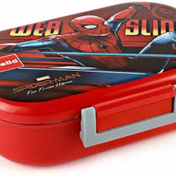 feast deluxe stainless steel lunch box red spiderman 1 Containers Lunch Box-image-38
