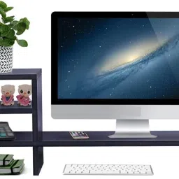 UniAart UniAart Monitor Stand Riser with 3-Tier Storage Shelf 31.5 inch Monitor Stand Riser with 3-Tier Storage Shelf 31.5 inch Laptop Stand-picture-5
