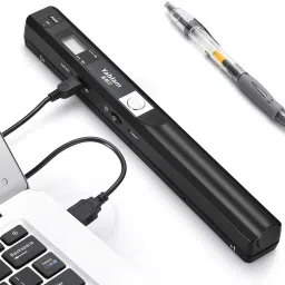 microware Portable Scanner iSCAN 900 DPI A4 Document Scanner Handheld for Business, Photo, Picture, Receipts, Books, JPG/PDF Format Selection Cordless Portable Scanner image 3
