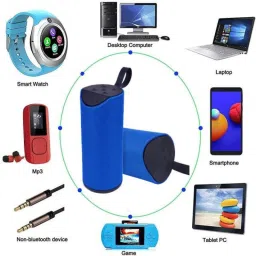 ATARC Dynamic Thunder Sound With High Bass Wireless Portable Speaker Bluek1 10 W Bluetooth Speaker image 4
