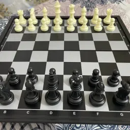 Strong Magnet Chess Set Foldable for Travel Educational Board Games-8