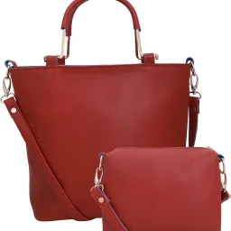 Women Red Messenger Bag - Extra Spacious-image-14