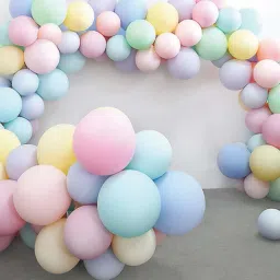 Solid Pastel Colored Solid Matte Balloons Birthday Party Decorations Pack of 50 Pcs Balloon-22