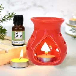Candles & 10 ml Lemon Grass Aroma Oil) Diffuser, Diffuser Set, Aroma Oil-image-73