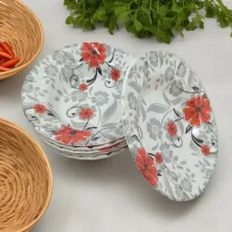 Experience with our Melamine Small Serving Plate Set -Perfect for Serving Snacks Quarter Plate-14