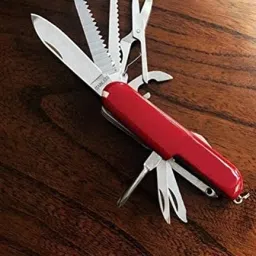 ASTOUND Stainless Steel Multi-function Swiss Knife Set-Red Multi Tool, Knife, Pocket Knife, Survival Knife-10