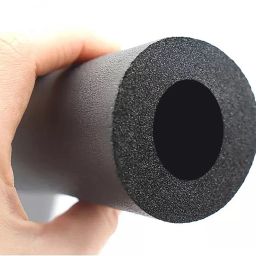 Foam Heat Insulated Tube For Air Conditioner Nitrile Tubes Thikness Piping Heat And Cold Insulation Air Conditioners Black Pack of1 5/8 16mm * 1/2 13mm Hose Pipe-image-83