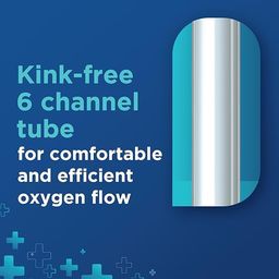 CROSSMED O2 Nasal Soft Tube For Concentrator Or Cylinder With Adjustable Oxygen Concentration - Adult | Pack Of 4 Size 2 Meter image 5