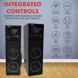 FINE Beta Bluetooth Tower Party Speaker With Usb, Fm, Bluetooth 40 W Bluetooth Tower Speaker image 4