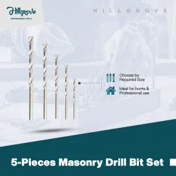 hillgrove HGCM15M1 4"inch with 10mm Machine with 5 Drill Bits Angle Grinder image 3