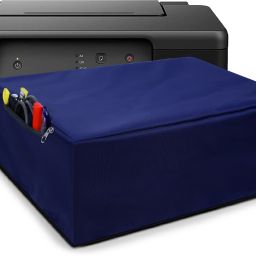 Alifiya Printer Cover for Canon Pixma G3730 All-in-one Inktank - Blue Printer Cover-image-27
