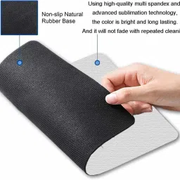 ZORI Panda Animal Music Headphone Pattern Printed Mouse pad for PC / Printed Mouse Pad – Gaming Mouse Pad for Laptop/Computer (Gifts for Men/Women/Girl/Boys) Size 8x7 Inches( Pack of 1 ) Mousepad image 4