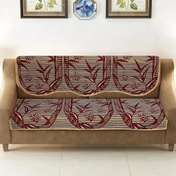 Polycotton Floral 3 Seater Sofa Cover-image-89
