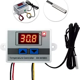 vinesto XH-W3001 Digital Temperature Controller Dual Mode LED Display Pack Of 5 Multipurpose Controller image 2