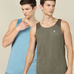 technosport Pack of 2 P657-2PK Men Vest-picture-38