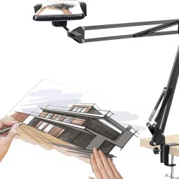 TRYFLY S27 Overhead Tripod Mobile Holder with 360 Rotate for Cooking Sketch Videos Tripod Kit-picture-25