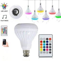 Planetoid BLUETOOTH MUSIC LED BULB MULTICOLOR WITH 18 LED COLOR Smart Bulb image 2