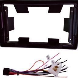 ABS300 Plastic Material 9 inch Maruti Eeco Van Car Stereo Frame with Wiring Car Stereo-image-43