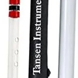 Acrylic (Transparent ) C Sharp Medium Professional Flute, 18.5 inches with Free Carry Bag Fiber Glass Flute-picture-1