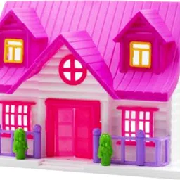 mahi zone Dream Funny House Play Set Doll House Set for Boys and Girls_M88-picture-43