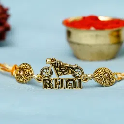 Designer D873P6_FSB Assorted Rakhi, Chawal Roli PackSet-20
