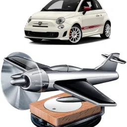 Car Solar Air Freshner Automatic 360° Rotating Diffuser-image-72