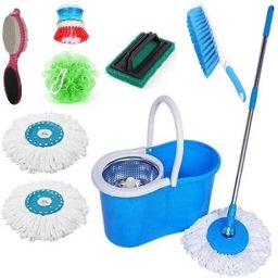 Magic Mop Combo Of Household Cleaning Steel Spin Mop Set Mop Set-image-59