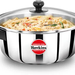 Stainless Steel Induction with Glass Lid (SSCB50G) Cook and Serve Casserole-image-24