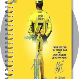 INDIAN TEAM COLLECTION A5 Notebook RULED 160 Pages-13