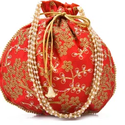 Women Red Potli-image-90
